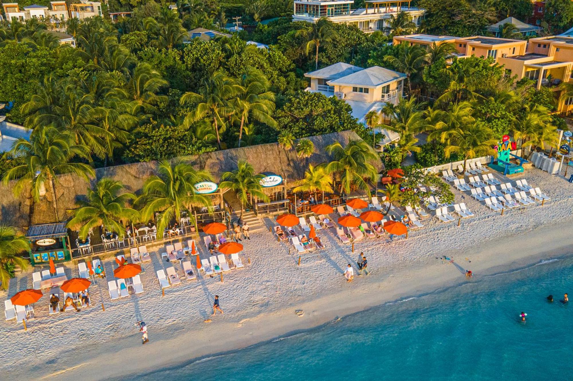 Paradise Beach Hotel West Bay Exterior foto